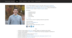 Desktop Screenshot of davidwolinsky.com