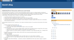 Desktop Screenshot of blog.davidwolinsky.com
